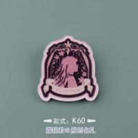 [霖悦君]原创名扎jk制服衬衫搭配小物时尚亚克力胸牌徽章百搭潮 款式:K60(原创名扎)