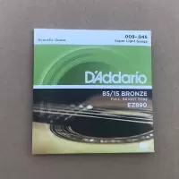 品质达达里奥吉他弦EZ910木吉他琴弦EXP16古典吉他弦电吉他套弦 一套 民谣EZ890(009细)