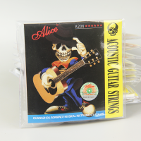 达达里奥民谣木吉他弦琴弦吉他弦一套6根吉它套弦全套吉它铉 爱丽丝A026 一套六根