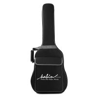 加厚民谣吉他包 41寸40寸牛津布防水加厚双肩背带吉他包 黑色 41寸