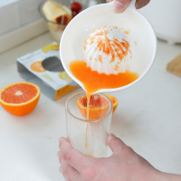 10秒榨一杯橙汁彻底干净手动榨汁机橙子柠檬果汁机迷你水果榨汁器
