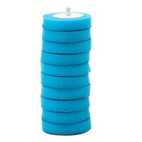 一次性马桶刷套装死角多功能厕所刷长柄家用蹲坑全角度清洁厕所擦 清洁刷头10个[不带底座刷杆]