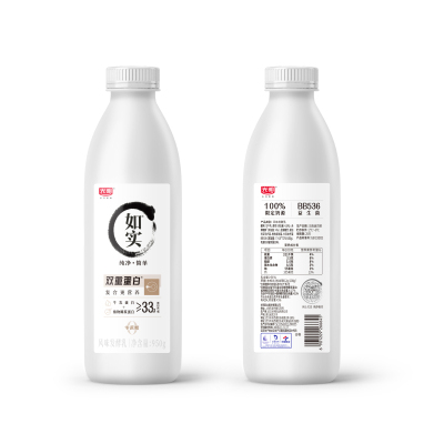 光明如实双蛋白风味发酵乳950g