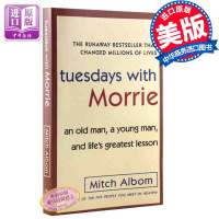 相约星期二英文原版小说 十四堂星期二的课 可搭怦然心动重塑幸福 Tuesdays with Morrie