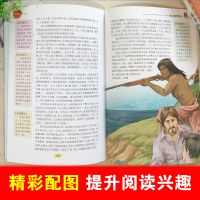 全套4册 鲁滨逊漂流记正版爱丽丝漫游奇境汤姆索亚历险记尼尔斯骑鹅旅行记小学版鲁滨孙小学生课外阅读书籍6 六年级下册读课外