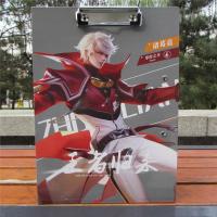 王者荣耀A4板夹多功能三用夹垫板画板写字板文具试卷夹学生作业夹 地狱火单夹