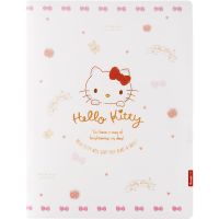 HelloKitty资料册可爱卡通30页20页40页A4文件册凯蒂猫试卷文件夹 20页白色