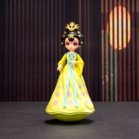 西安大唐音乐不倒翁小姐姐陕西旅游纪念品伴手礼摆件女孩生日礼物 春 高18厘米