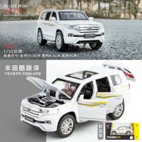 丰田陆地巡洋舰兰德酷路泽合金车模型仿真小汽车吉普车金属玩具车 白 保时捷 卡宴[两开门/无声光]
