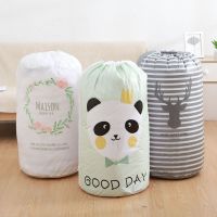 [特大号]被子衣物收纳袋搬家打包袋装被子的袋子衣服棉被整理袋 1个[试用装]43*82cm [熊猫]