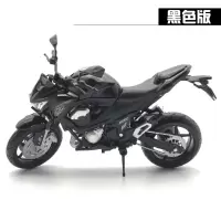 新品模型玩具摩托车川崎z800合金仿真赛车机车金属摆件成人礼物 川崎Z800-黑色
