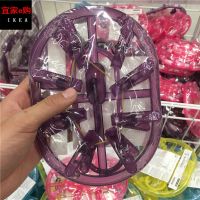 IKEA宜家 普利萨 悬挂衣架 晾衣架 衣架 章鱼衣架 玩具衣架衣夹子 红色小的8个夹子诺比