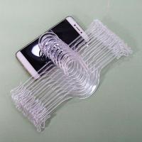 高透明塑料内衣架服装内衣店用不带夹子内裤夹家用晾夹子 高透明单夹子 50个