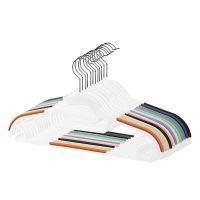 衣架防滑防风无痕干湿多功能文胸吊带裙子衣撑子加粗成人衣挂晾晒[7月5日发完] 随机四色 2个装不推荐