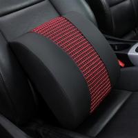 开车腰靠腰椎间盘靠垫办公室护腰枕硬突出腰垫汽车用座椅腰部支撑 黑色