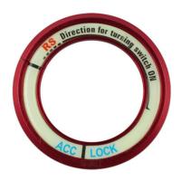 丰田14-19致炫致享 17威驰FS点火圈夜光点火钥匙圈内饰改装 激情红