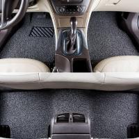 大众迈腾帕萨特捷达桑塔纳波罗朗逸宝来速腾途观途安高7汽车脚垫 黑灰色 主驾驶 单片