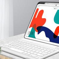 Huaweimatepad 10.4 笔曹键盘皮套 华为matepro10.8笔曹键盘皮套 10.4雅致黑+白色键盘