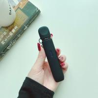 锐刻五代幻影保护套锐克5代硅胶套送金属龙骨链锐刻软保护壳 五代黑色硅胶套加龙骨链