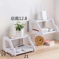 客厅卧室电视墙上机顶盒架免打孔置物架路由器收纳盒壁挂装饰隔板 特价小汽车 无痕钉安装