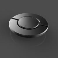 汽车临时停车牌隐藏型挪车号码牌防晒高档夜光防滑金属双号码摆件 磨砂黑 (ABS款 耐高温)