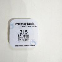 ROSSINI罗西尼手表原装电池ROSSINI系列男女表通用电池Renata电池 315/SR716SW 1粒全新瑞士原