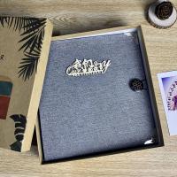 DIY相册手工粘贴式影集浪漫创意拍立得纪念册本爱情情侣闺蜜礼物 我们的故事 相册(角贴+八色笔+画板)无照片