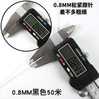 黑色高弹力松紧弹力绳松紧带粗橡筋绳DIY细圆形躺椅松紧绳橡皮筋 黑色[进口品质] 直径约1.5mm[10米]