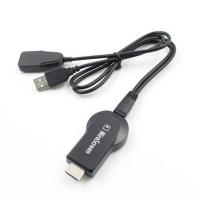 手机无线同屏器WiFi传输HDMI电视高清投影Mirascreen推送宝ezcast 黑色