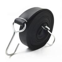 天然橡胶捆绑绳绑带弹力绳行李绳牛筋高弹捆扎绳电动车摩托车绳子 1米中厚