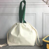 保温饭上班族便当手提包袋饭盒学生女韩版可爱便当包袋子饭包饭袋 米色无图案无内里无锡纸小号