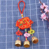 十二生肖刺绣香包风铃铜铃铛挂件挂饰家居汽车儿童房挂饰品端午节 生肖-亮片款-鼠