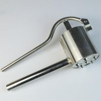 不锈钢家用手动压面机馇条挤压器酸汤子玉米面条机现压酸汤子工具 金属材质6孔(孔径4MM)