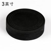 文房四宝天然原石清仓罗纹砚台成人初学者毛笔书法学生用墨碟 3寸