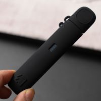 悦克RELX五代保护套锐克5代幻影硅胶套送金属龙骨链锐刻软保护壳 五代黑色硅胶套+龙骨链