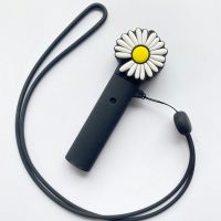 悦克四代无限大头卡通保护套送挂绳锐克4代硅胶套锐克保护壳 四代大头黑色雏菊硅胶套