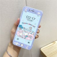 苹果7PLUS/6S/8P钢化膜iPhone11彩膜XSMAX手机壳XR/6SPLUS/i11pro [熏衣紫玉桂狗芭蕾