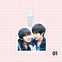 时代少年团CP宋亚轩刘耀文马嘉祺丁程鑫贺峻霖丁程鑫行李牌挂件 文轩CP01