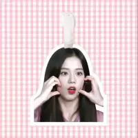 JiSoo金智秀lisa朴彩英Rosé书包挂件行李牌逢考必过同款blackpink 金智秀H(超)