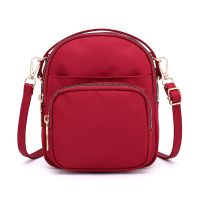 驰豹双肩包女2021新款大容量休闲百搭学生帆布电脑背包轻便旅行包 酒红色