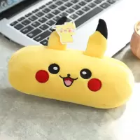 日系笔袋库洛米小恶魔玉桂狗皮卡丘笔袋KITTY猫笔袋学生收纳包女 皮卡丘笔袋