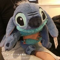 卡通史迪奇抱枕毛绒玩具史迪仔公仔布娃娃睡觉靠垫可爱生日礼物女 60cm-史迪仔抱枕