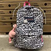 书包女ins 风日韩校园豹纹男女学生双肩包中学生电脑包大容量背包 颜值爆表 背包 普通清薄版