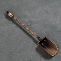 厂家直销茶铲 家用取茶器 量茶取茶茶叶勺子功夫茶具合金茶匙茶勺 福临门茶勺