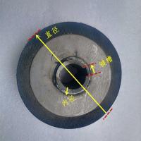 小型滚筒搅拌机摩擦砂浆水泥小罐摩擦橡胶输送带轮胶轮配件 压缩(多层叠加轮)区