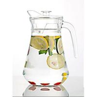 喝水杯子家用套装耐摔防摔彩色客厅摔不烂玻璃加厚家用茶杯耐热 1.3升鸭嘴壶(送杯刷)