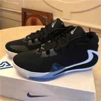 字母哥首发黑白1代篮球鞋男女低帮实战耐磨战靴2代缓震气垫跑步鞋 字母哥1黑白 F001 39