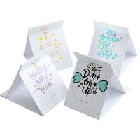 折叠化妆镜大号镜子高清台式梳妆镜学生便携可爱随身课桌面小镜子 英文 系列 折叠镜子