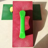 辽阳光明塑料泥抹子 搓板 东北抹泥板 灰抹子木哈 白色大泥工抹子 33x15小眼大抹子 1把