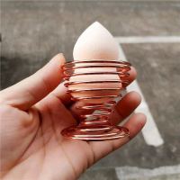 简约ins北欧风金属笔筒置物架铁艺笔筒办公室桌面化妆品收纳盒筐 螺旋款玫瑰金